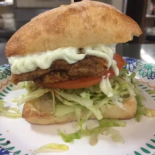 Seared Cajun Ahi Sandwich