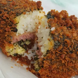 Deep Fried Spam Musubi