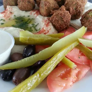 Falafel Plate*