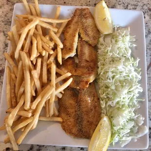 Fried fish (tilapia). Delicious!