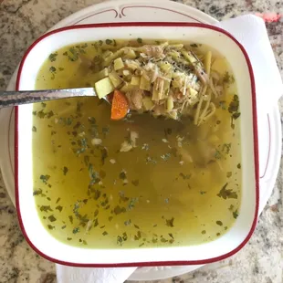 Pileca Supa (Chicken Soup)