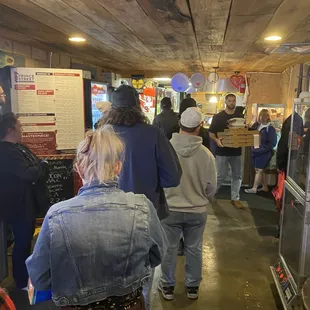 Long lines on Fridays night
