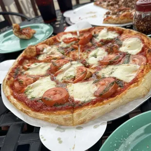 pizza, food