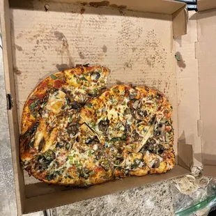 Terrible delivery. I will never use door dash again. Terrible service.