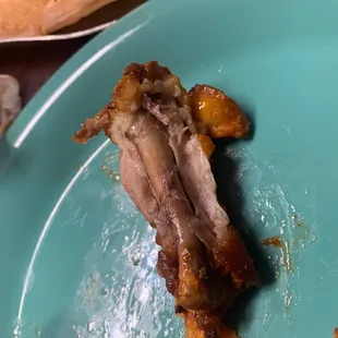 Gross soggy wings. Baked not fried:(
