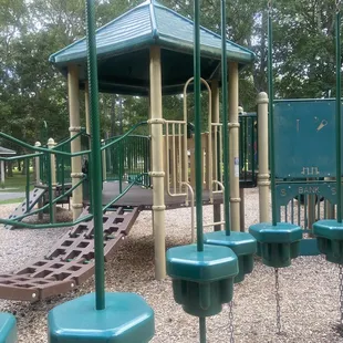 Alternate view of the climbing and balancing options