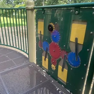 Gears on the playground