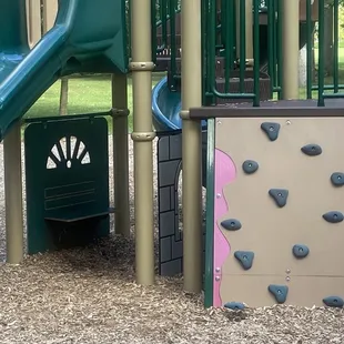 Alternate view of the space used beneath playground