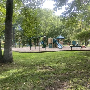 Alternate view of playground from the paved trails