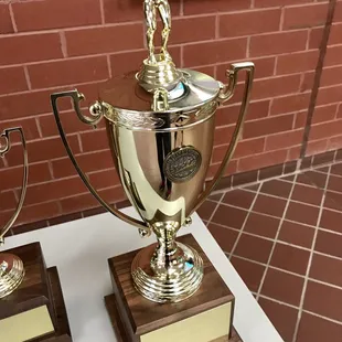 Division 6A Boys Swimming Trophy awarded to Ocean Lakes