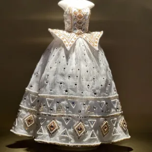 Miniature replica of a Princess D gown