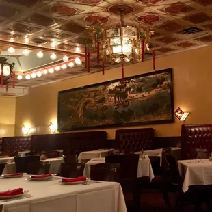 interior, sushi and sashimi