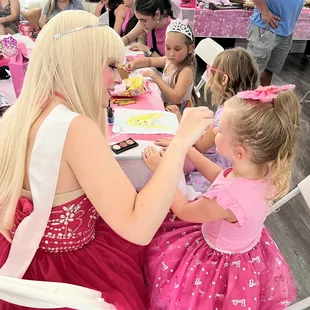 Barbie doing makeup!m