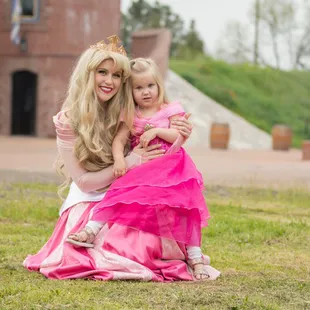 Castle event with the princesses