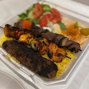 Kebab combo ($19.99)