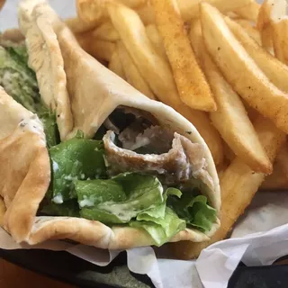 Beef Shawarma Wrap