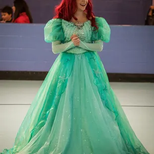 Our mermaid princess simply glows!