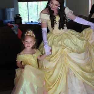 A tea party with our Beauty Princess!