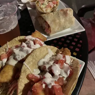 Atlantic Cod Fish Tacos (2 Grande)