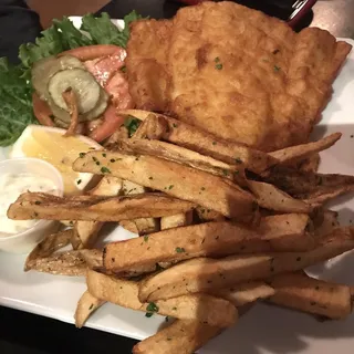 Beer Battered Fish & Chips, "san Diego's Best"