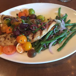 Grilled Branzino Siciliano