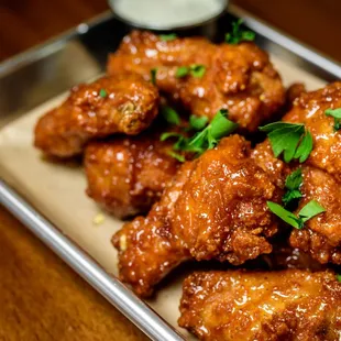 Honey Old Bay Wings