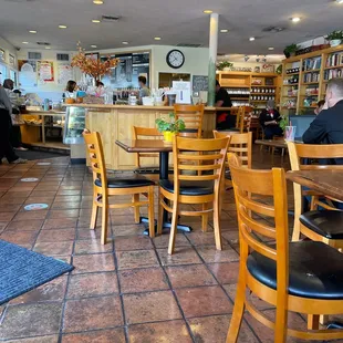 Plenty of indoor seating