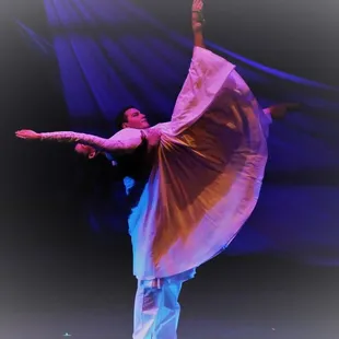 Ballet partnering class