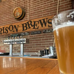 Chiefs on the patio and tasty beer***win win!