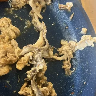 Worst quality of BBQ I have seen in the county. Look at the complete arteries and veins in this BBQ. I would have never served this.