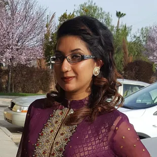 Hair Styling done by Priti