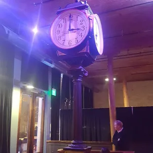 Entry to the Pritzlaff building. Beautiful old clock!