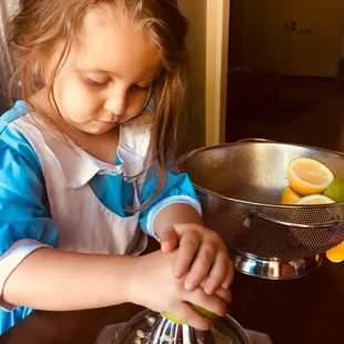 Lemon lime sorbet- its organic.