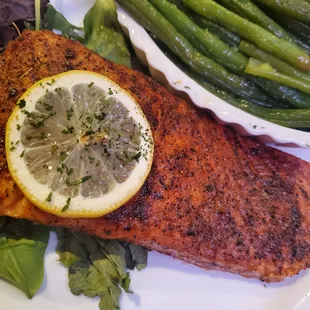 grilled seafood, fish, grilled fish, food, seafood