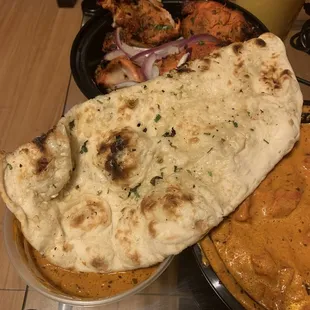 Garlic Naan Bread
