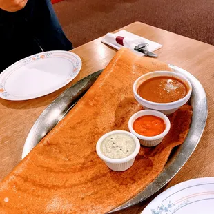 Potato Masala Dosa