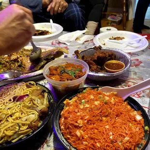 Indo Chinese take out