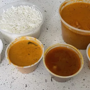 Thaili that they scooped right  from the buffet.