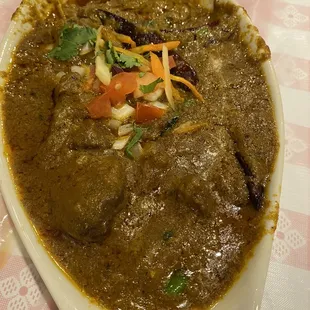 Goat curry