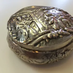 Antique Sterling Silver Box