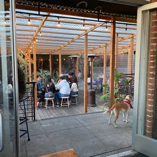 Patio area