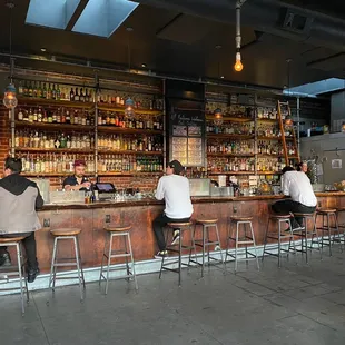 Bar area