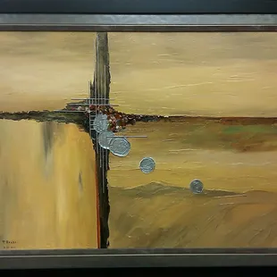 You might have seen this piece hanging at the hostess station at Mesh on Mass Ave.