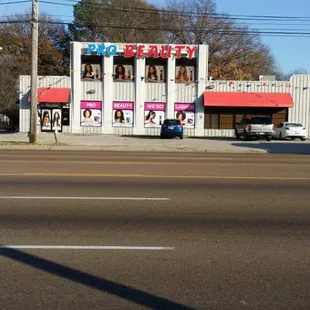 the pro beauty building look like