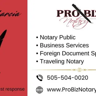 Any and All business services.