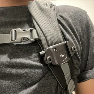 Peak Design Capture Camera Clip on my LowePro camera bag.