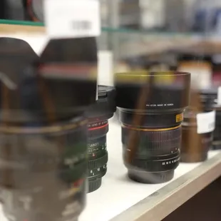 Assorted Lenses for Rent