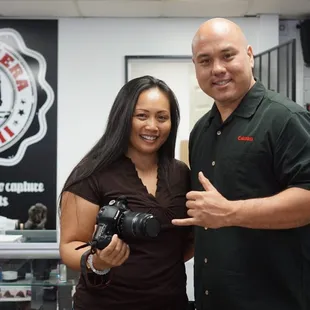 Mahalo Tony for getting rid of the black specks in my photos!