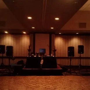 Big Corporate Party Setup