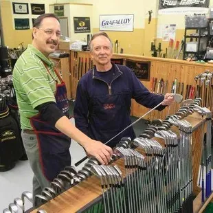 Dwight Arvidson and Max Evensen